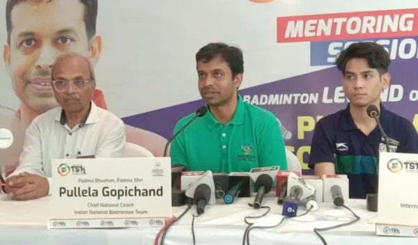 Pulela Gopichand In Kanpur : पद्मश्री से सम्मानित दिग्गज बैडमिंटन खिलाड़ी पुलेला गोपीचंद ने कहा,ऐसे स्पोर्ट्स हब की है जरूरत