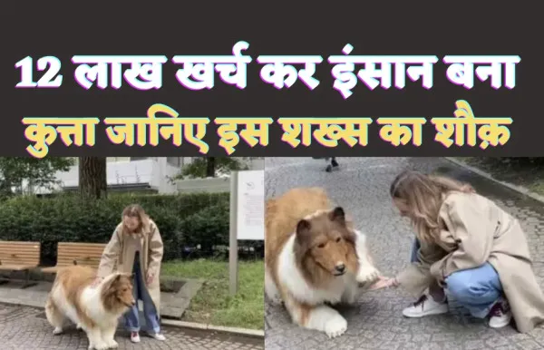 Man Becomes Dog In Japan : कभी देखा है ऐसा इंसान ! जिसने 12 लाख खर्च कर बन गया कुत्ता, जानिए क्या था मकसद