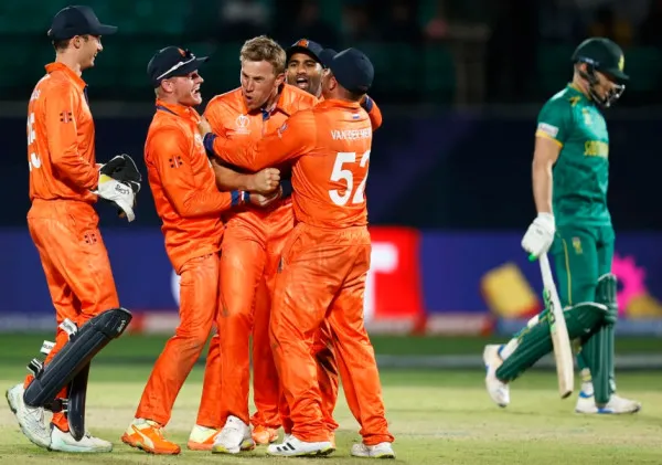 Sa Vs Ned Wc 2023: नीदरलैंड ने विश्वकप में किया बड़ा उलटफेर! दक्षिण अफ्रीका को 38 रन से हराया, बढ़ाई बड़ी टीमों की चिंताएं