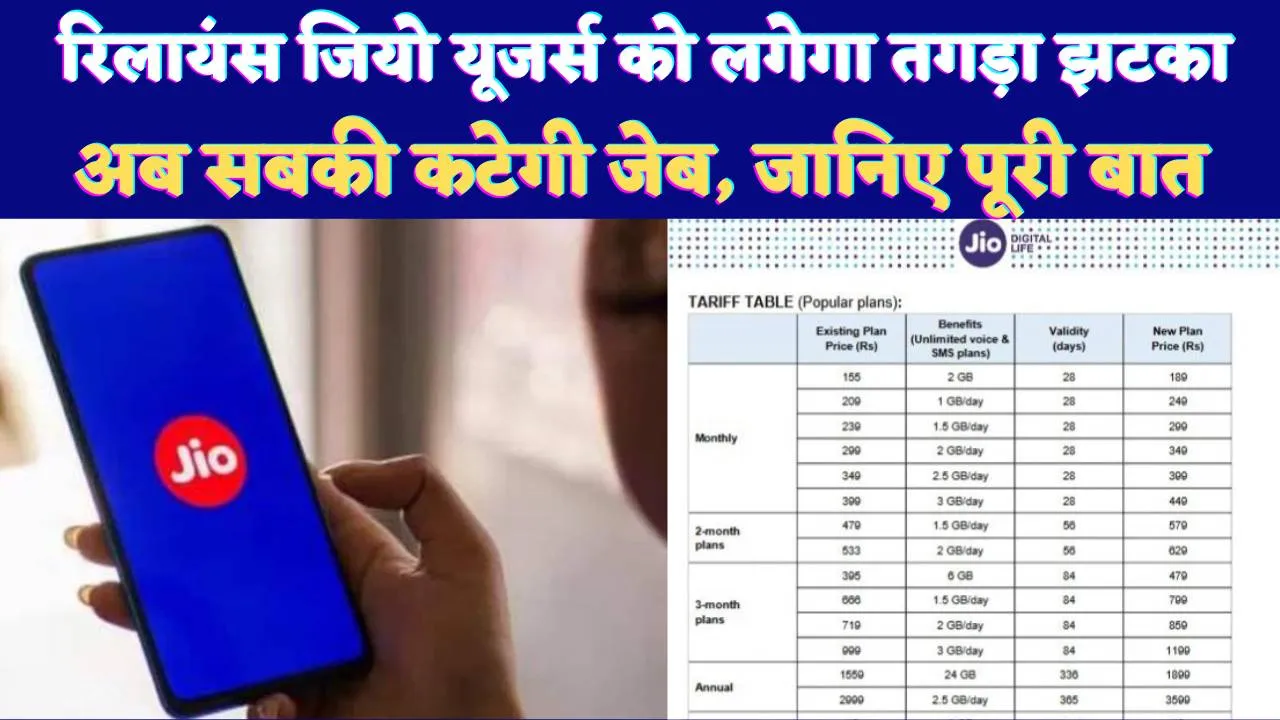 Jio New Recharge Plans: जियो के नए प्लांस आपके होश उड़ाने वाले हैं ! यूजर्स बोले देश हित में हो रहा काम