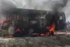 Ghazipur Bus Fire: बस पर गिरा 11 हजार वोल्ट का हाईटेंशन तार ! बस बनी आग का गोला, 5 जिंदा जले जबकि दर्जन भर घायल