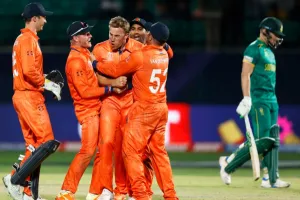 Sa Vs Ned Wc 2023: नीदरलैंड ने विश्वकप में किया बड़ा उलटफेर! दक्षिण अफ्रीका को 38 रन से हराया, बढ़ाई बड़ी टीमों की चिंताएं